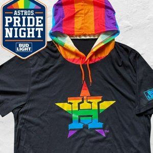 Houston Astros Pride Hoodie Large